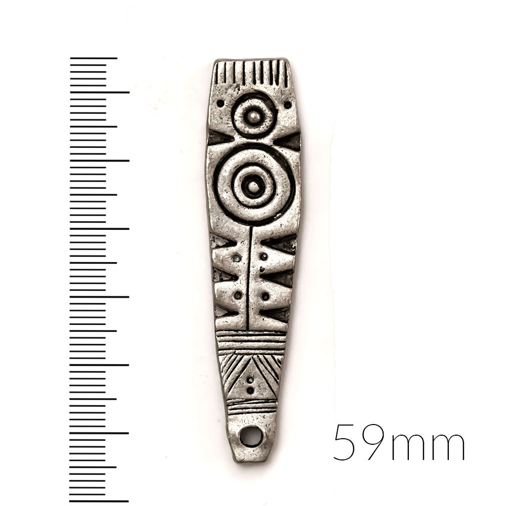 alt="Elements of Antiquity Antique Pewter Ancient Egypt Pendant"