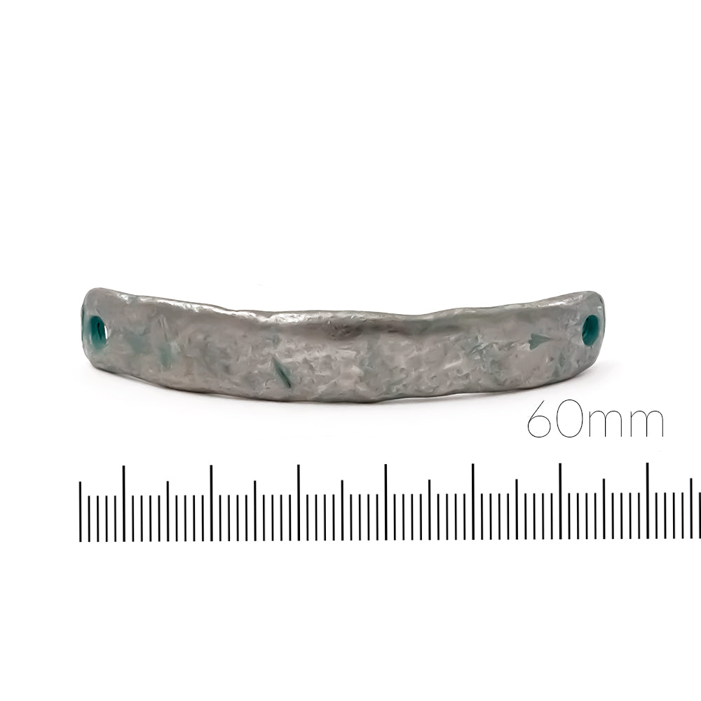 alt="artisan verdigris bar connector"