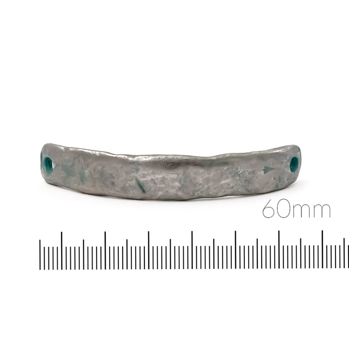alt="artisan verdigris bar connector"