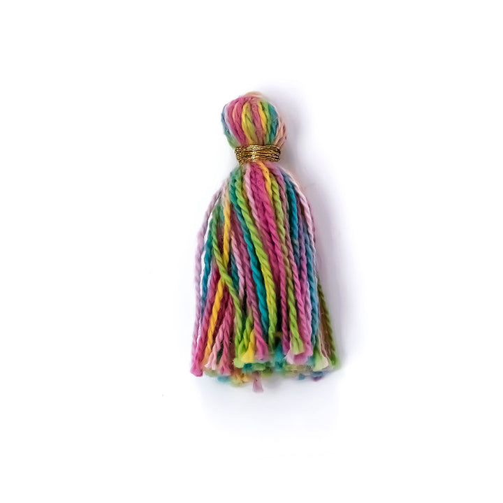 alt="1.25" Colorful Cotton Tassel"