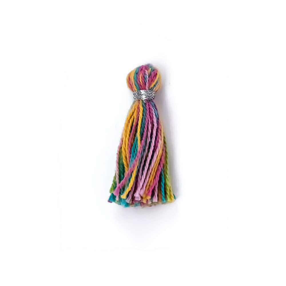 alt="1.25" Colorful Cotton Tassel"