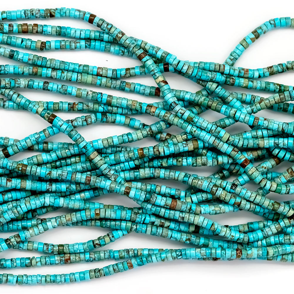 alt="imperial jasper turquoise beads"