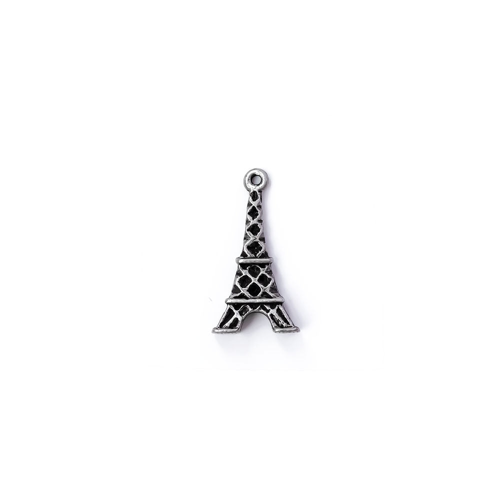 Antique Pewter Eiffel Tower Charm