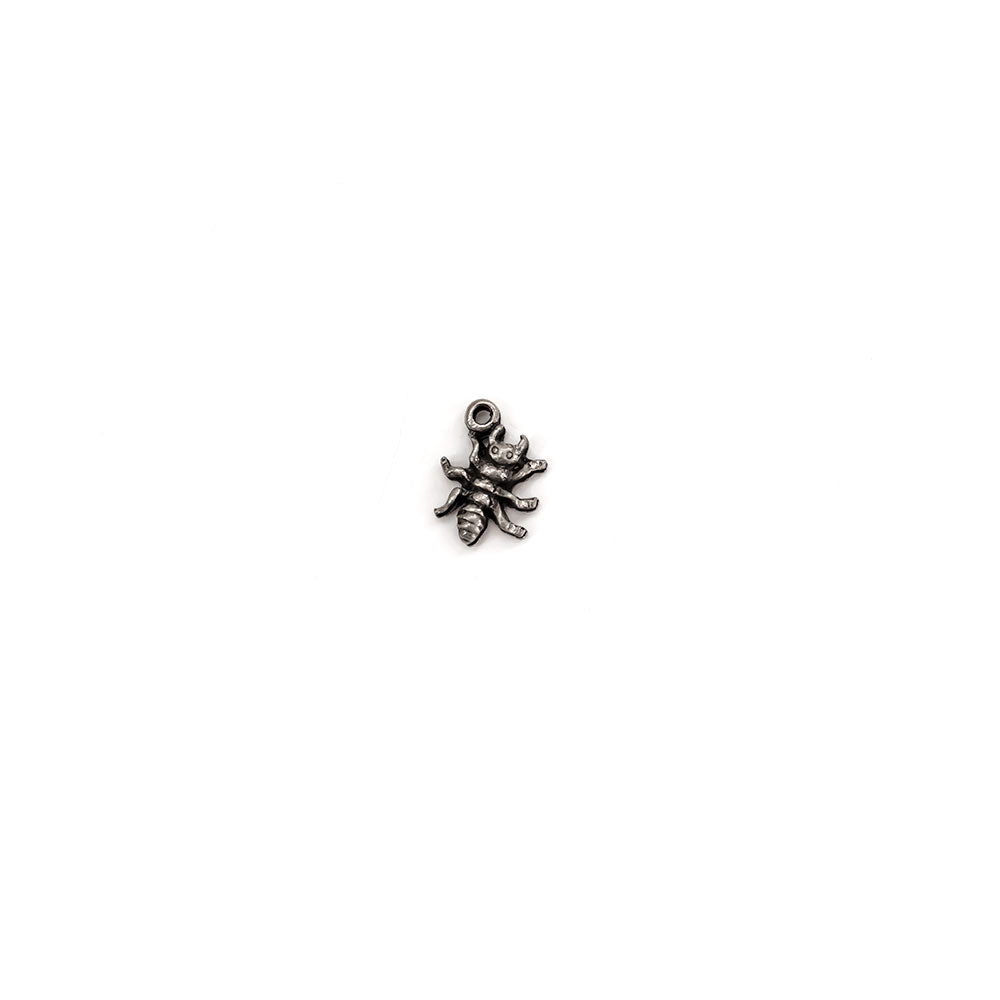 Antique Pewter Insect Charm