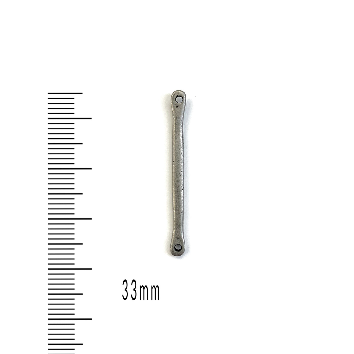 Antique Pewter Bar Connector