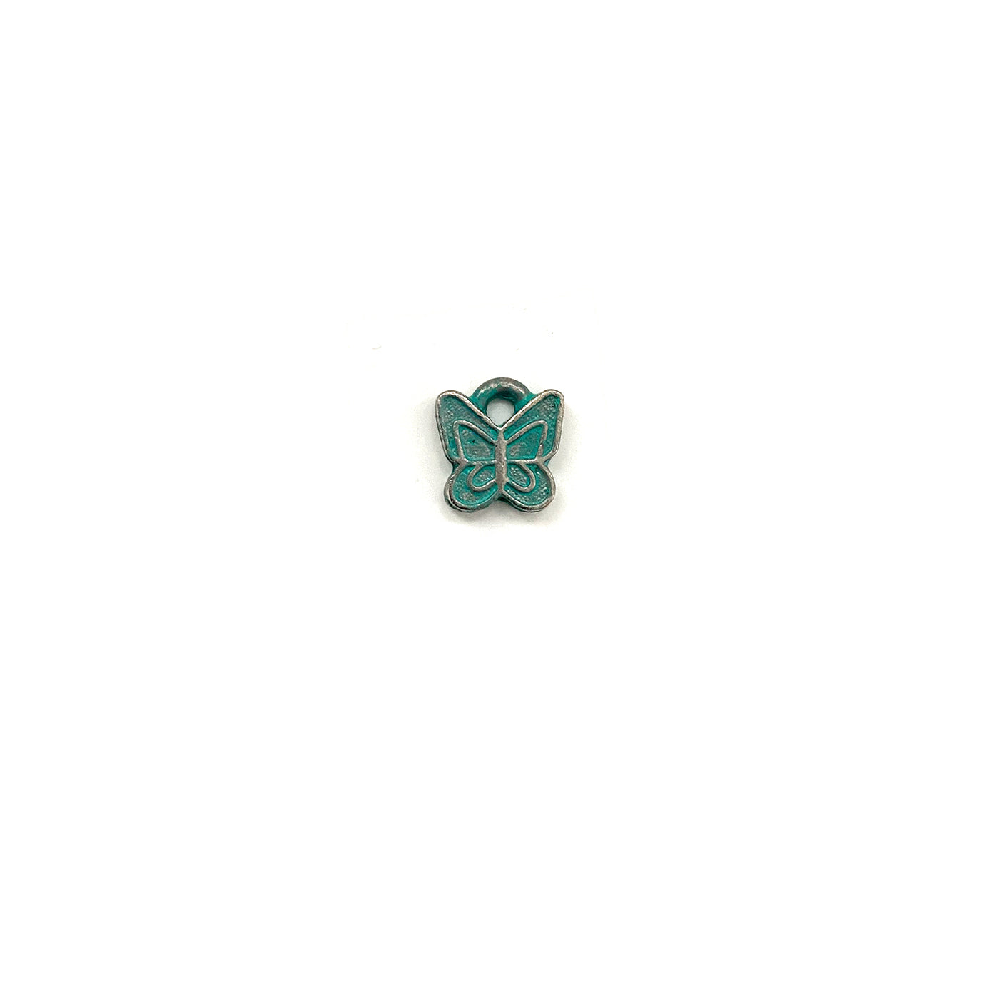 Artisan Verdigris Butterfly Charm