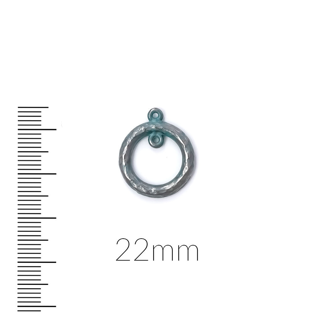 Artisan Verdigris Solid Ring Connector