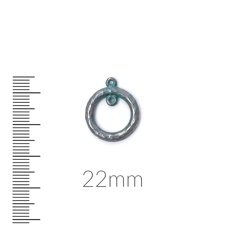 Artisan Verdigris Solid Ring Connector