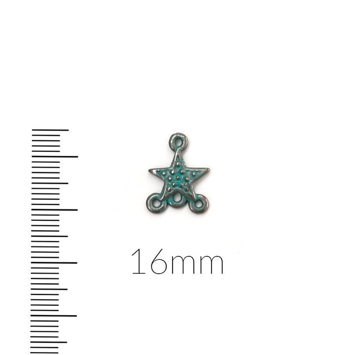 Artisan Verdigris Star Connector