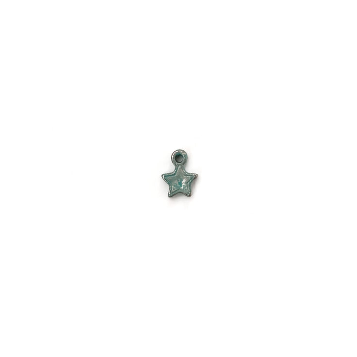 Artisan Verdigris Tiny Star Charm